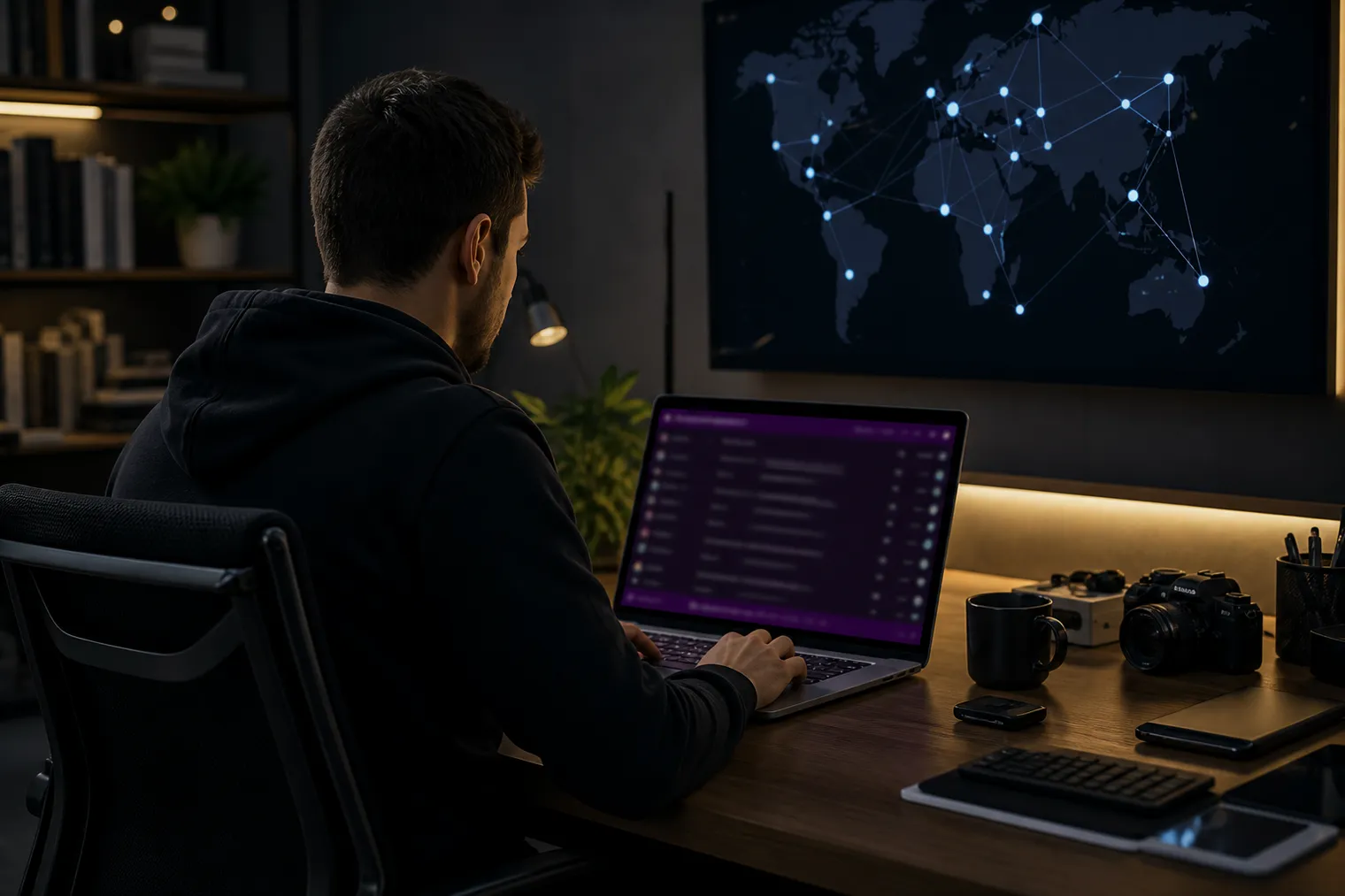 individual exploring verified onion site directories